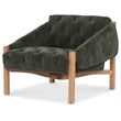 Kerns Tufted Accent Chair with Green Fabric by Hooker Furnishings