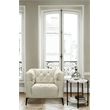 Nicolla Stationary Chair with Beige Fabric by Hooker Furnishings