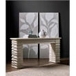 Commerce and Market Melrose Console Table in Cream Wood Finish by Hooker