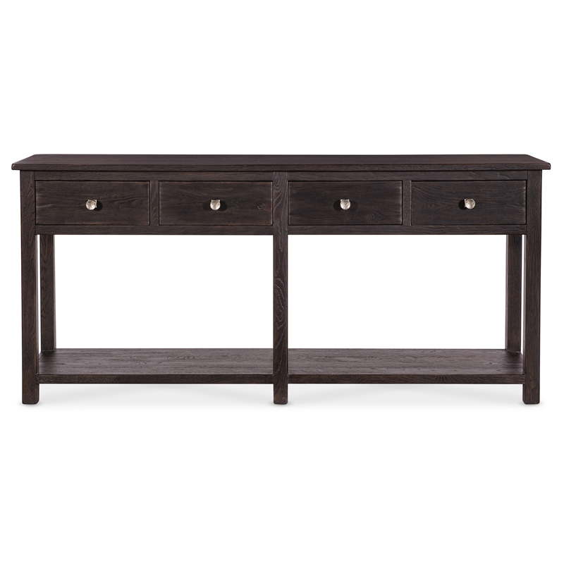 Driftwood 4-Drawer Sideboard in Brown Wood by Hooker Furniture