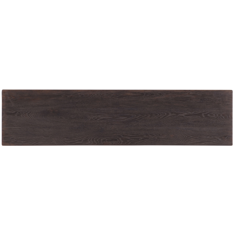 Driftwood 4-Drawer Sideboard in Black Wood by Hooker Furniture