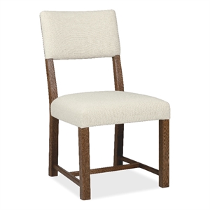 Driftwood Upholstered Side Chair in Beige Wood by Hooker Furniture