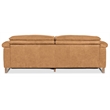 Jericho Power Sofa with Power Headrest in Brown Leather by Hooker Furniture