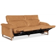 Jericho Power Sofa with Power Headrest in Brown Leather by Hooker Furniture