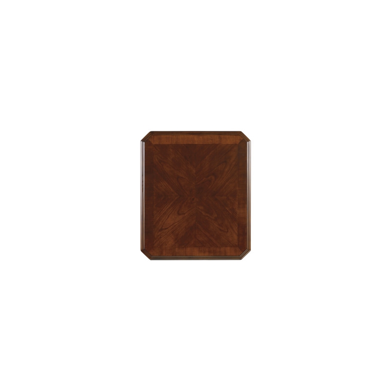 Hooker Furniture Brookhaven Wood Top End Table in Clear Cherry