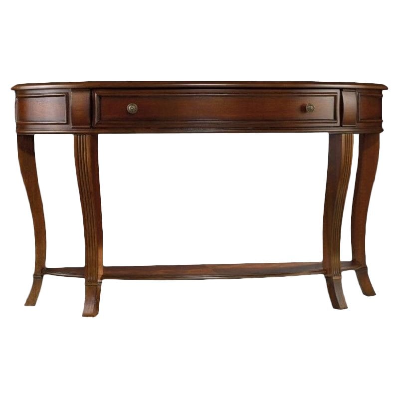 Hooker Furniture Brookhaven Freeform Sofa Table in Clear Cherry
