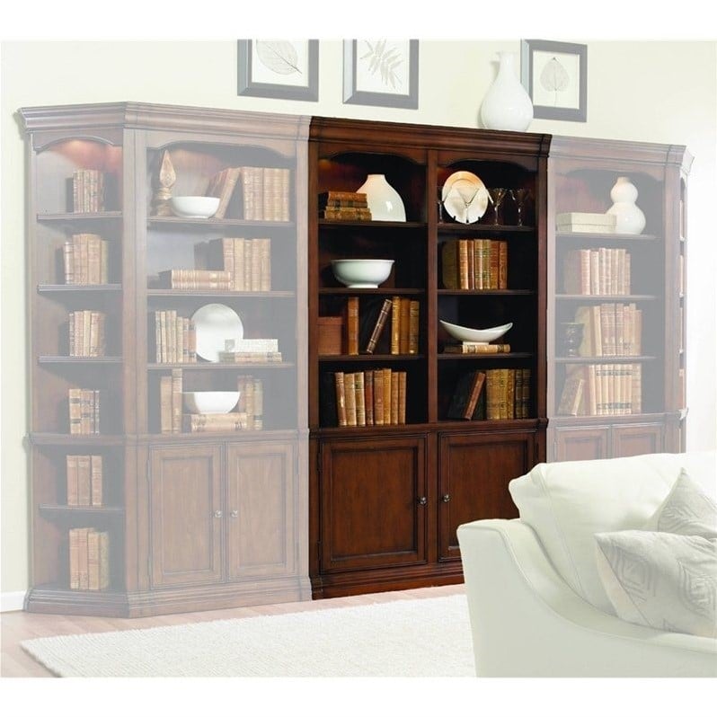 Hooker Furniture Cherry Creek Wall Double Bookcase 258 70 448 6867