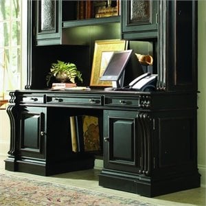 Hooker Furniture Telluride Computer Credenza Desk in Black