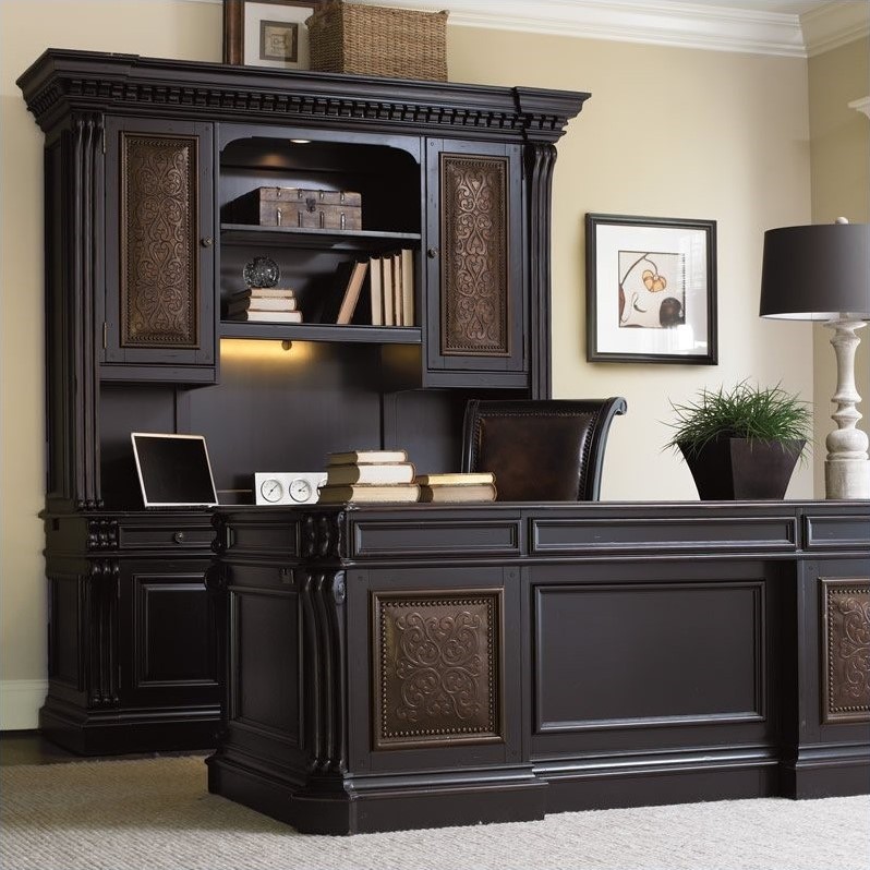 Hooker Furniture Telluride Computer Credenza Hutch