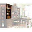 Hooker Furniture Cherry Creek Solid Wood Open Hutch in Distressed/Medium Brown