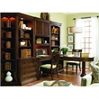 Hooker Furniture Cherry Creek Solid Wood Open Hutch in Distressed/Medium Brown