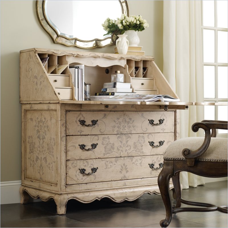 Hooker Furniture Seven Seas Handpainted Secretary Desk