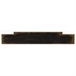 Hooker Furniture Sanctuary Four-Drawer Thin Console in Ebony