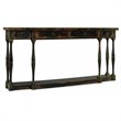 Hooker Furniture Sanctuary Four-Drawer Thin Console in Ebony