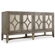 Hooker Furniture Melange 4-Door Diamante Console in Weathered Gray