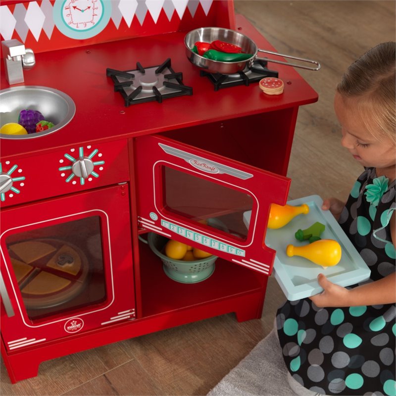 Kidkraft Classic Kitchenette in Red