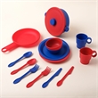 KidKraft 27 Piece Kitchen Dish Play set in Primary