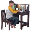 KidKraft Writing Desk with Chair in Espresso