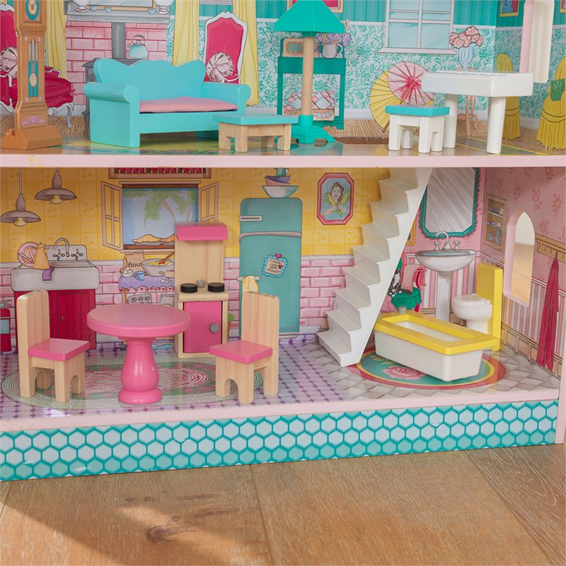 KidKraft Abbey Manor Dollhouse in Pink