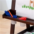 KidKraft Delux Wooden Easel in Espresso