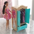 Kidkraft 8 Piece Wooden Plastic Master Closet Dollhouse Accessory Pack