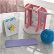 Kidkraft 8 Piece Wooden Plastic Home Gym Dollhouse Accessory Pack