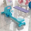 Kidkraft 8 Piece Wooden Plastic Home Gym Dollhouse Accessory Pack