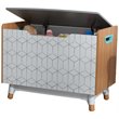 Kidkraft Mid-Century Kid Plastic Lift Top Wooden Toy Box
