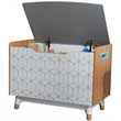 Kidkraft Mid-Century Kid Plastic Lift Top Wooden Toy Box