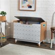 Kidkraft Mid-Century Kid Plastic Lift Top Wooden Toy Box