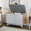 Kidkraft Mid-Century Kid Plastic Lift Top Wooden Toy Box