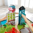 Kidkraft 85 Piece Pacific Railway Wooden Plastic Train Table Set