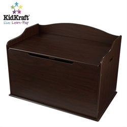 KidKraft Austin Box Espresso Toy Boxes & Chest 706943149560  