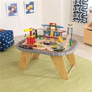 KidKraft Transportation Station Train Set and Table