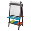 KidKraft Storage Easel in Espresso