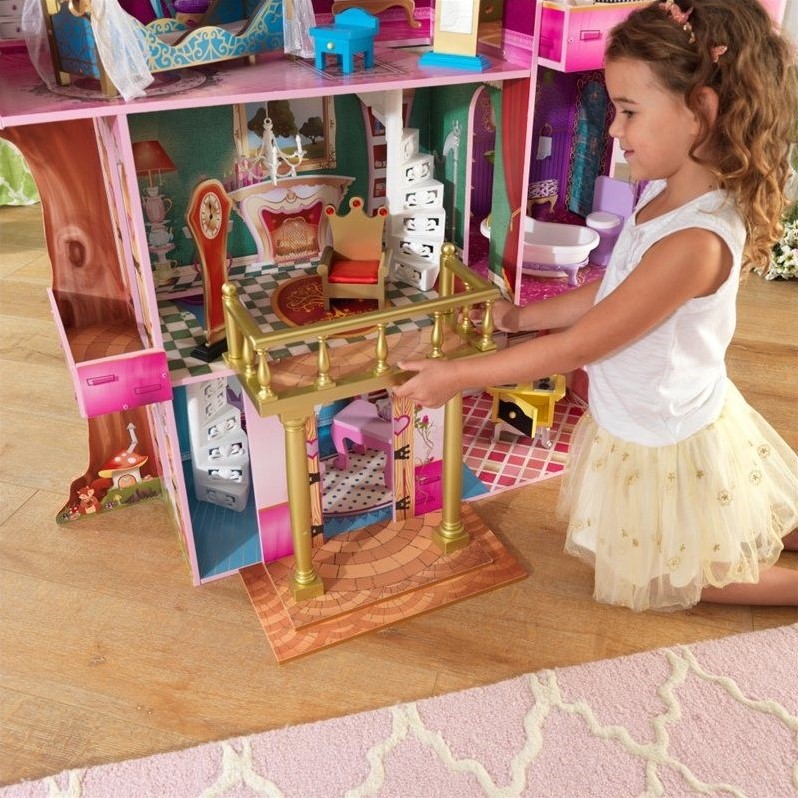 KidKraft Storybook Mansion Dollhouse in Multi-Color