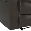 Relax-A-Lounger Pittsburg Recliner in Java Brown Faux Leather