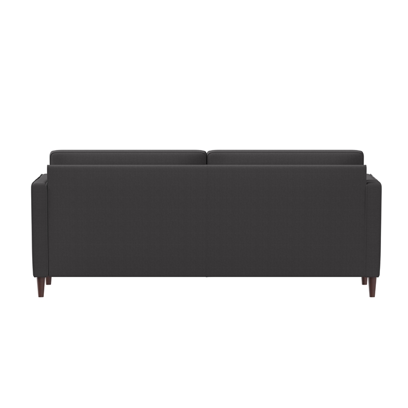 LifeStyle Solutions Jareth Sofa in Heather Gray Fabric Upholstery