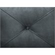 Lifestyle Solutions Harvard Loveseat in Gray Microfiber Upholstery