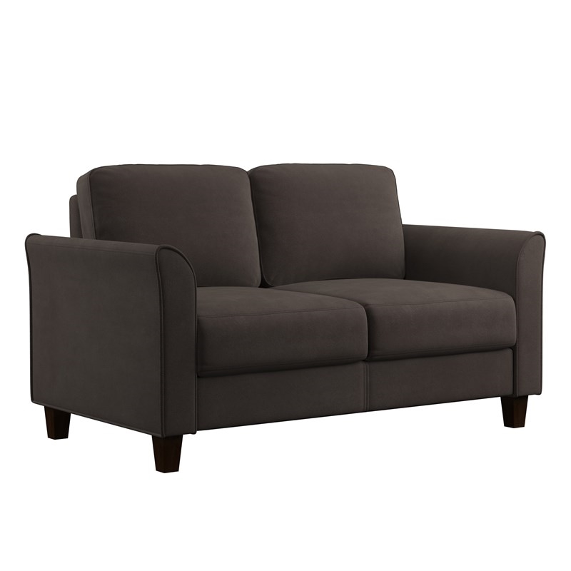 LifeStyle Solutions New Haven 3 Piece Sofa Set in Coffee