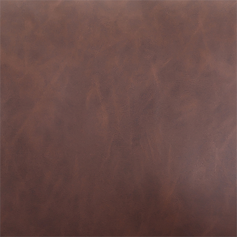Serta Dublin Stationary Loveseat in Brown Fabric Upholstery