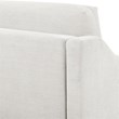 Serta Grayson Convertible Sofa in Cream Fabric Upholstery