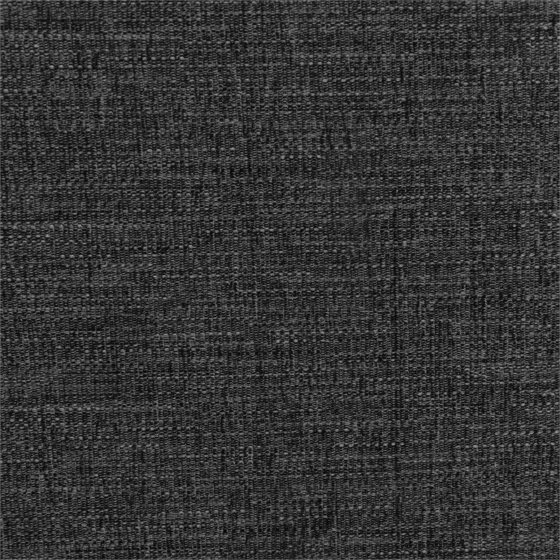 Serta Tracy Convertible Chair in Black Chenille Fabric Upholstery