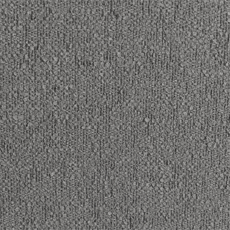 Studio Living Greenville Loveseat in Gray Boucle Fabric Upholstery