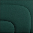 Serta Fenton Convertible Sofa in Green Fabric Upholstery