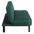 Serta Fenton Convertible Sofa in Green Fabric Upholstery