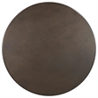 Coaster Oswego Traditional Round Wood Dining Table in Bronze