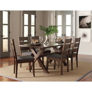 Alston Rectangular 71-inch Dining Table Knotty Nutmeg
