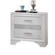 Miranda 3-drawer Nightstand Bedside Table White