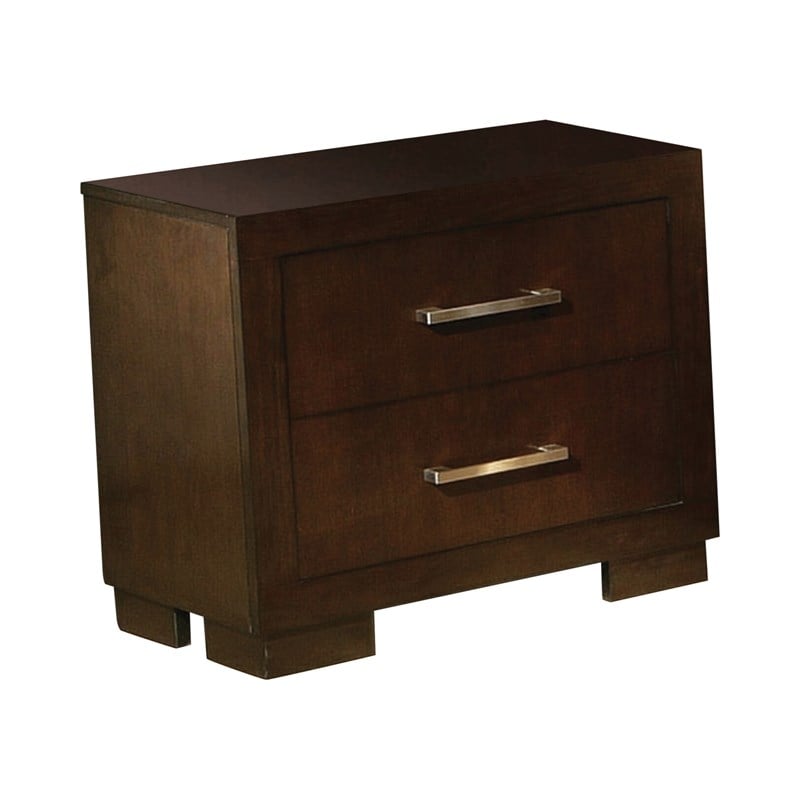 Jessica 4-piece Eastern King Bedroom Set Cappuccino